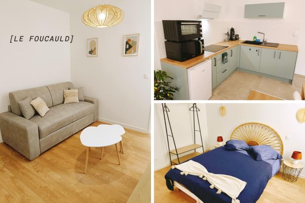 루르드 Le Foucauld 4 Canapes, Parking, Wifi 아파트 외부 사진